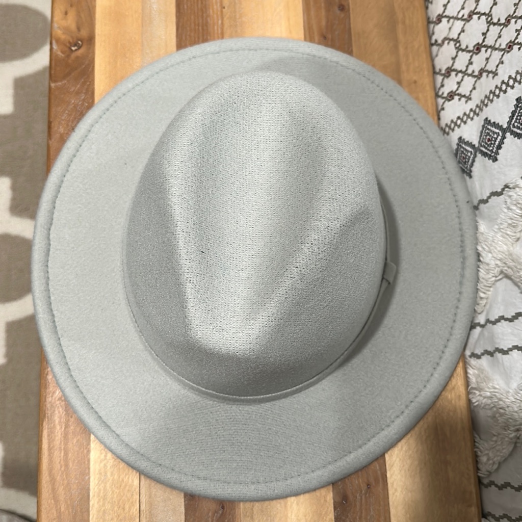 Gray Felt Hat